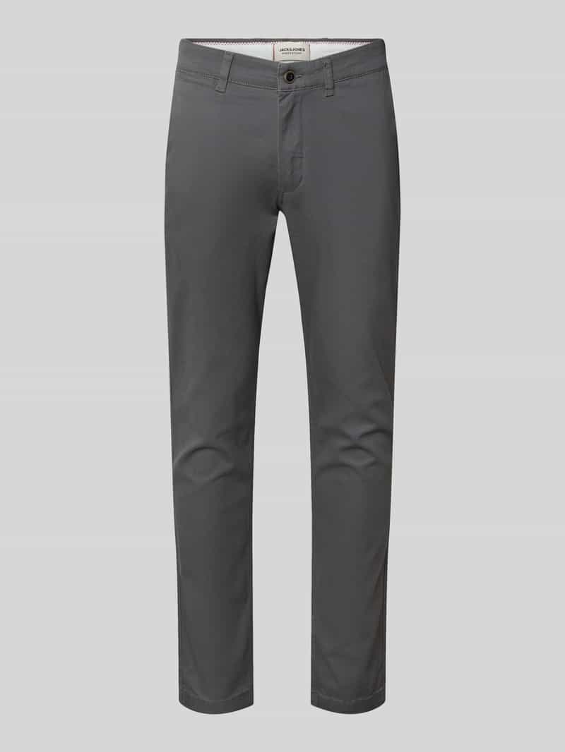 jack & jones Slim fit broek met steekzakken model 'MARCO'