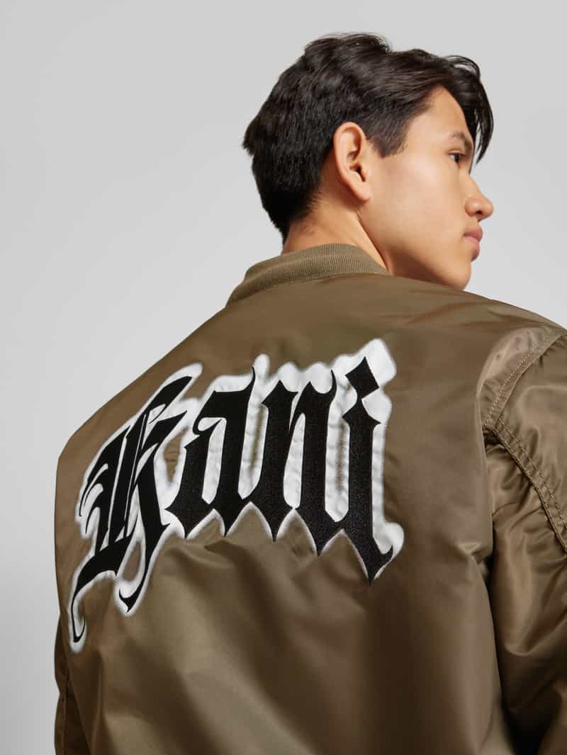Karl Kani Bomberjack met labelstitching