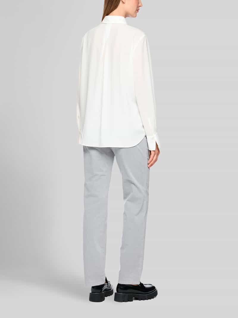 Marc Cain Overhemdblouse met ballonmouwen