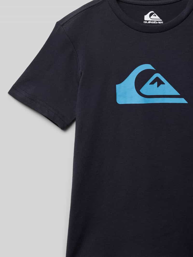 Quiksilver T-shirt met labelprint