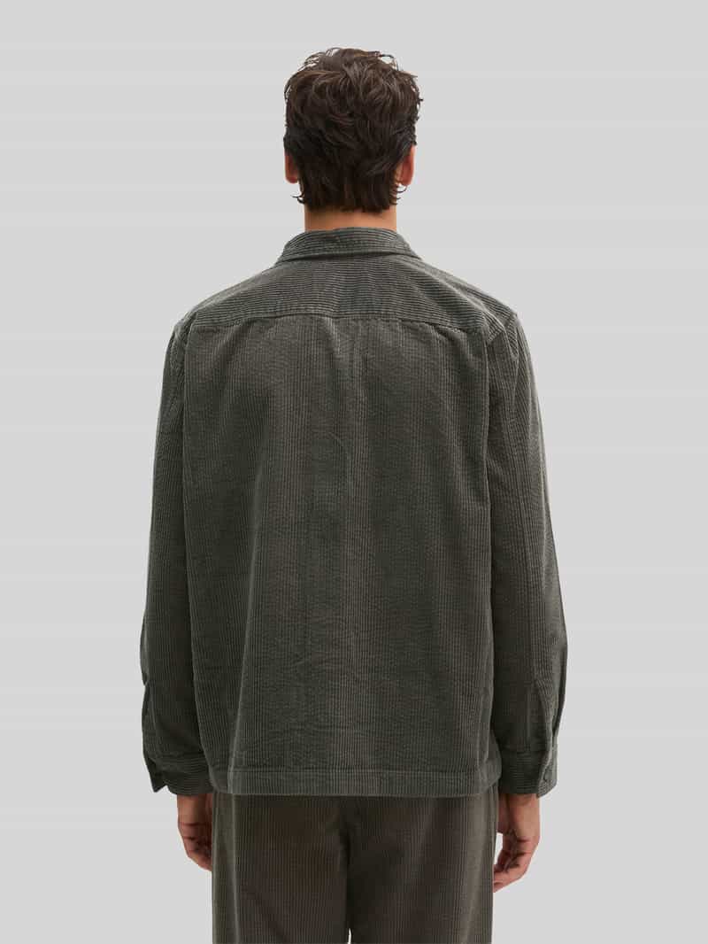 Marc O'Polo Oversized cordoverhemd met wol