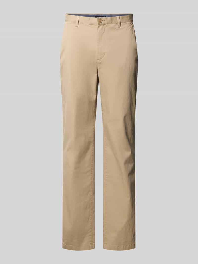 Tommy Hilfiger Regular fit chino van katoenmix