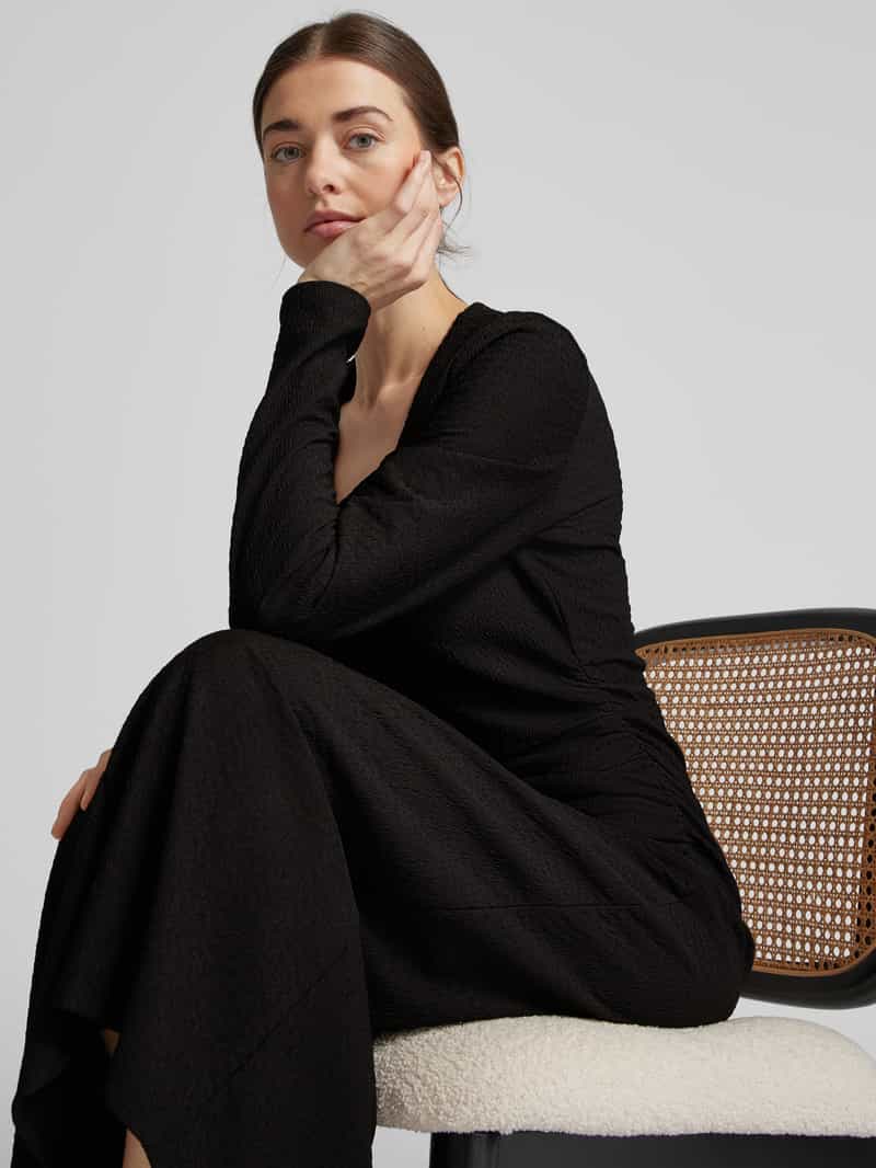 Gestuz Midi-jurk in kreuklook model 'Shilla'