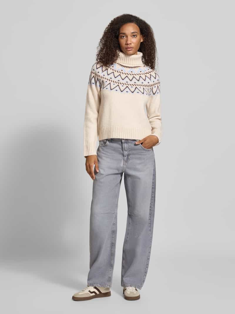 Pepe Jeans Pullover met col model 'ABIGAIL' beige, foto 5