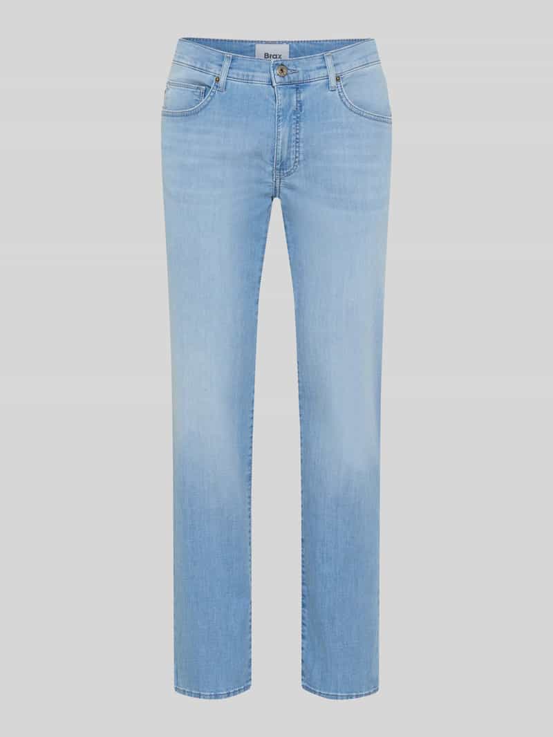 Regular fit jeans van mix van katoen en kasjmier model 'Cadiz'