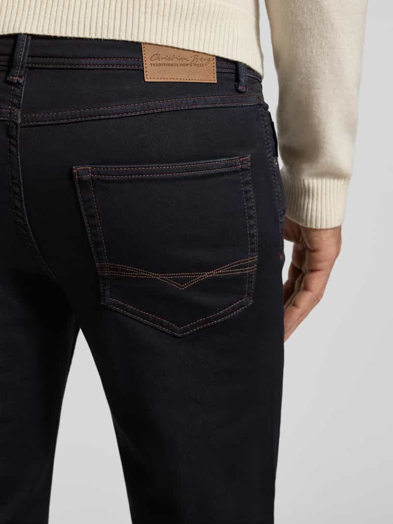 Christian Berg Men Regular fit jeans met 5-pocketmodel