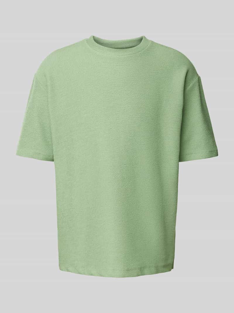 MCNEAL T-shirt met structuurmotief