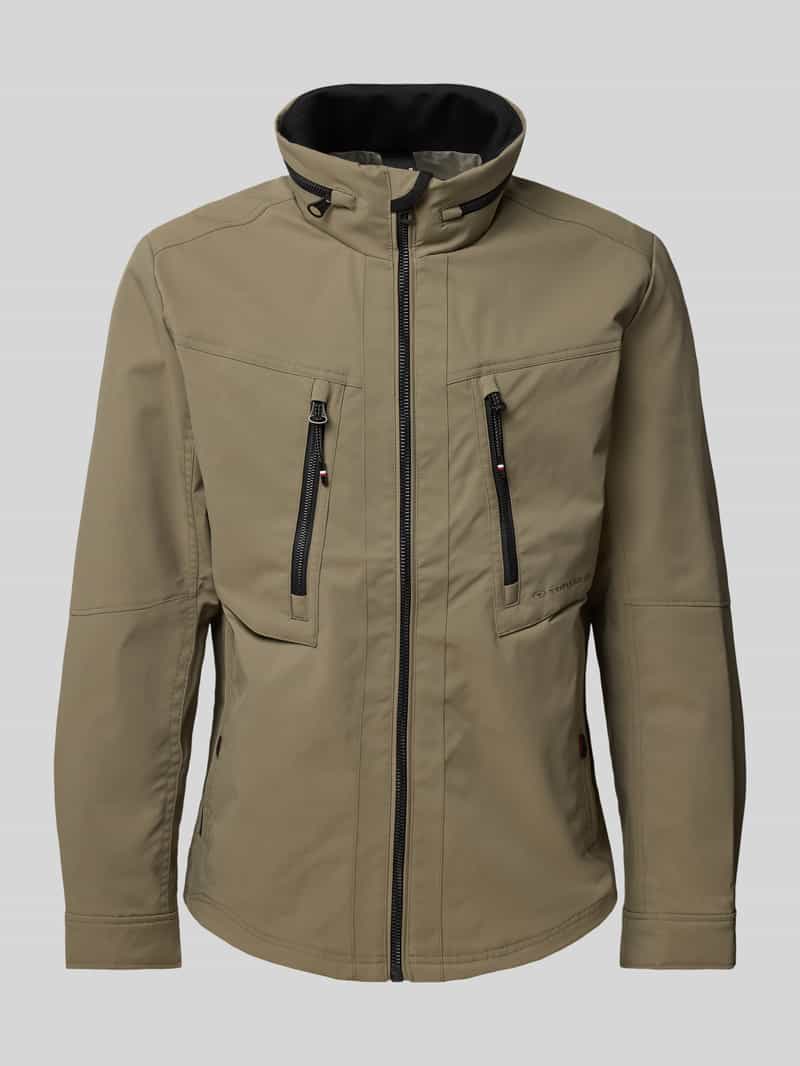 Tom Tailor Regular fit functionele jas met waterdicht materiaal