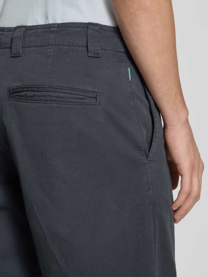 ANNARR Straight leg chino met riemlussen model 'STORM'