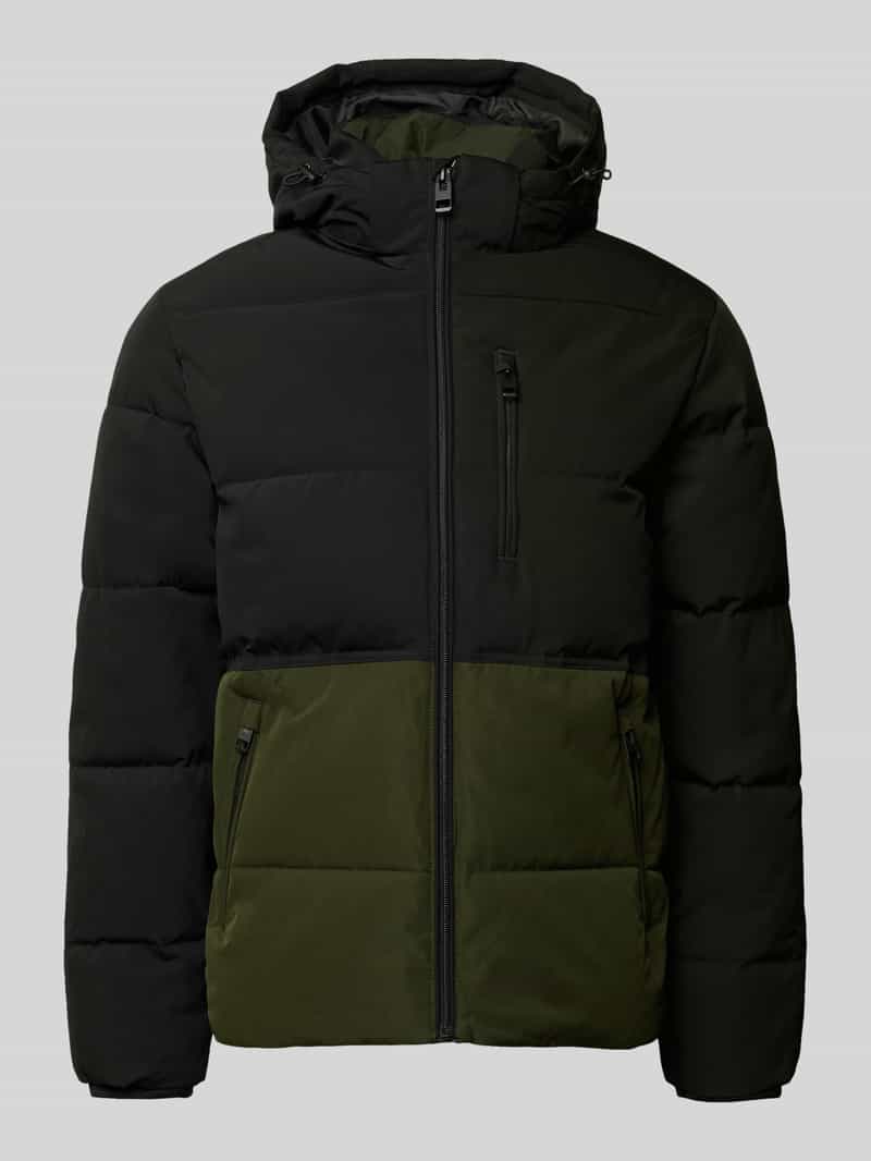 jack & jones Gewatteerd jack met ritszakken model 'OWEN'