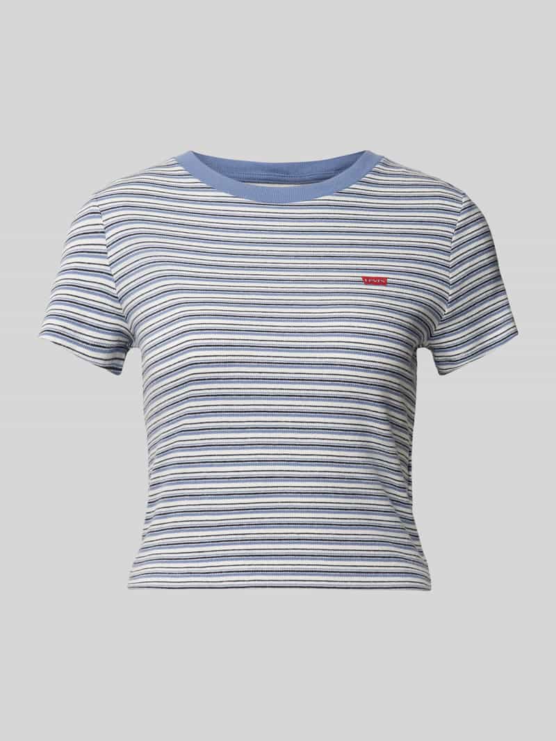Levi's T-shirt met labelprint