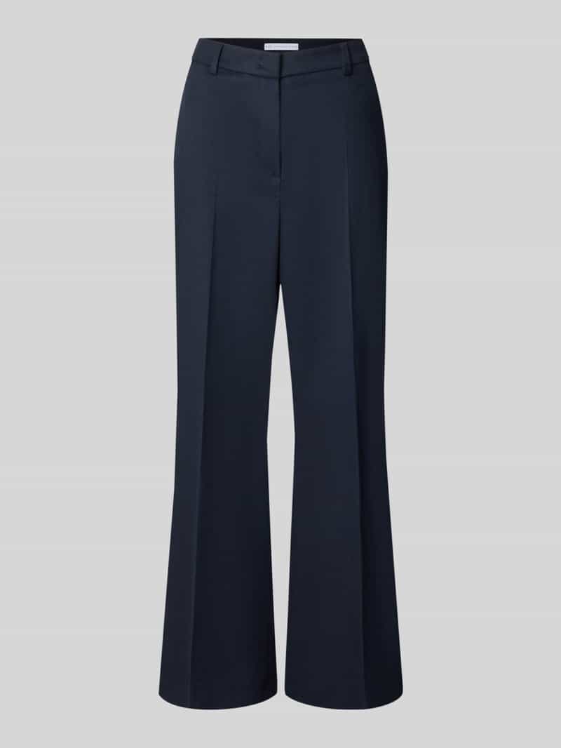 RAFFAELLO ROSSI Wide Leg chino met wol model 'MILARA'