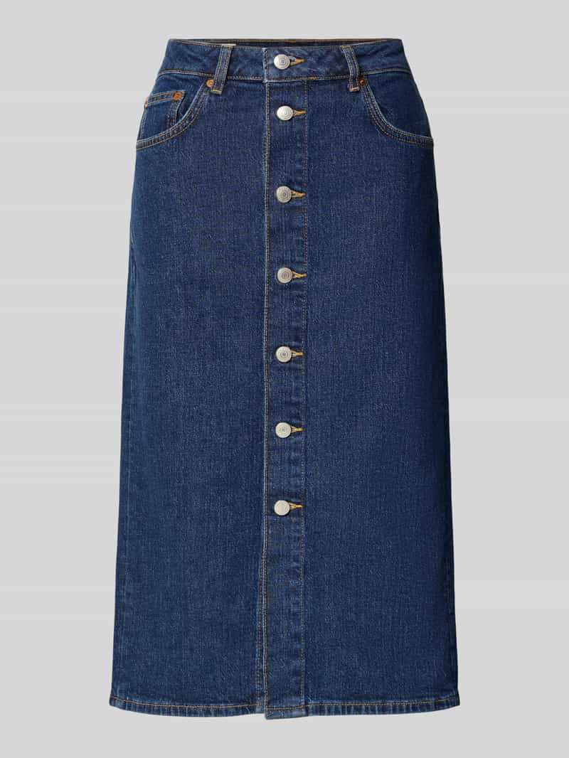 Gant Jeansrok met knoopsluiting