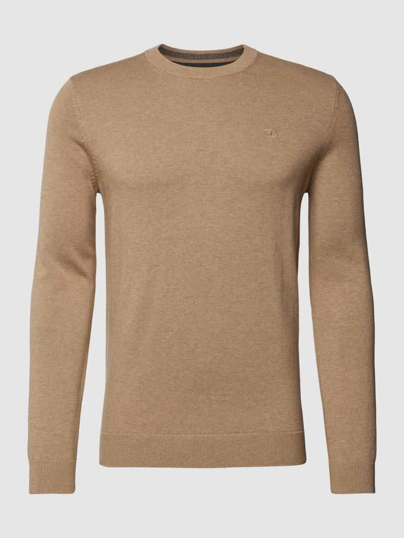 Tom Tailor Gebreide pullover met ronde hals