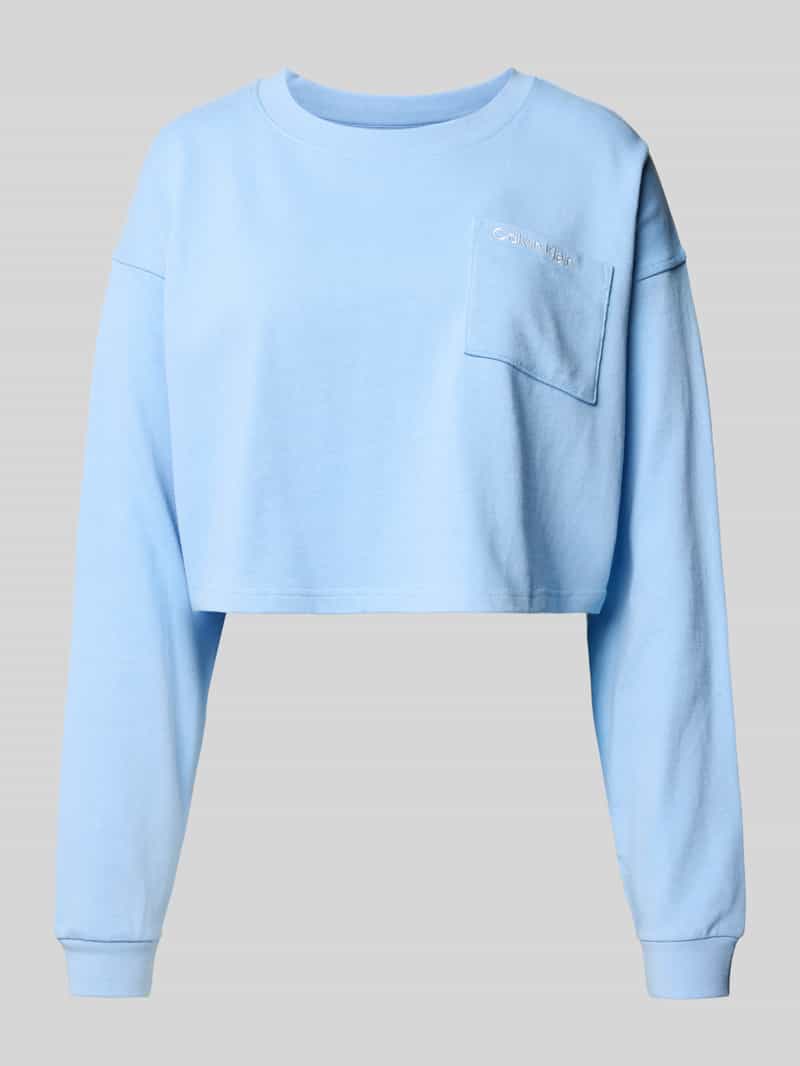 Calvin Klein Underwear Kort pyjamabovendeel met logostitching