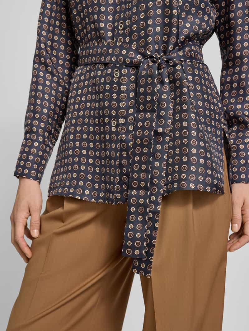 Max Mara Studio Regular fit overhemdblouse van pure zijde model 'BOCCALE'