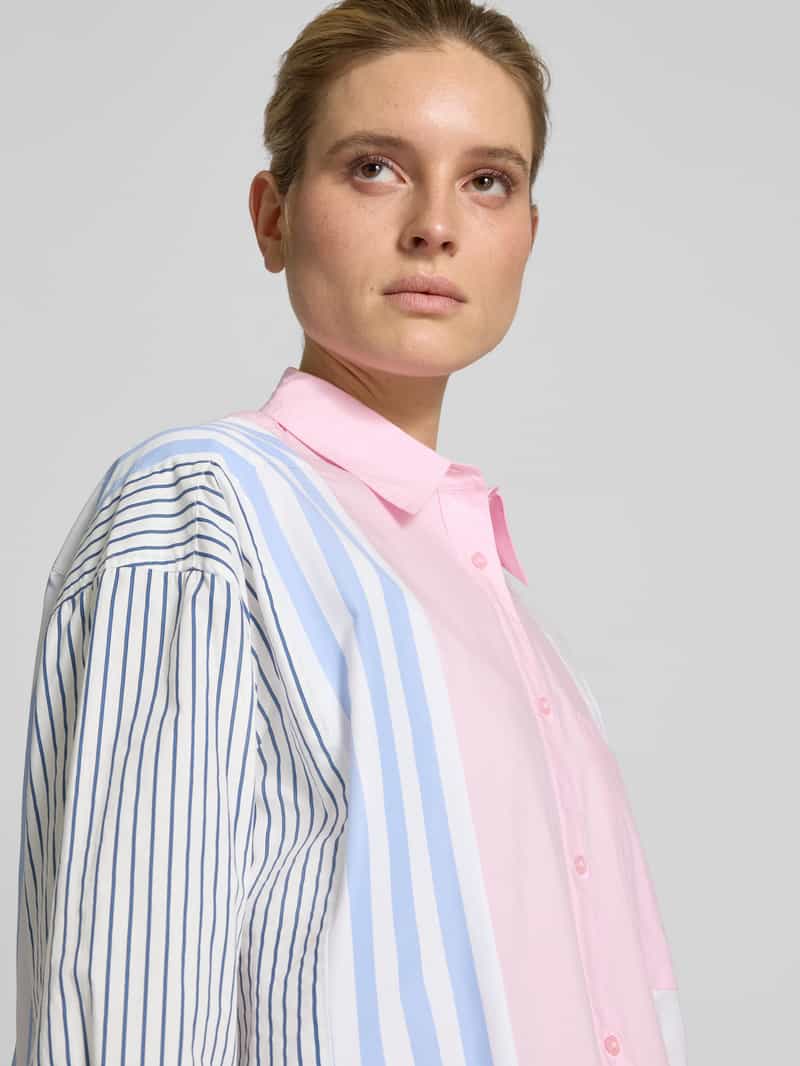 Essentiel Antwerp Regular fit overhemdblouse met borstzak model 'Hemix'