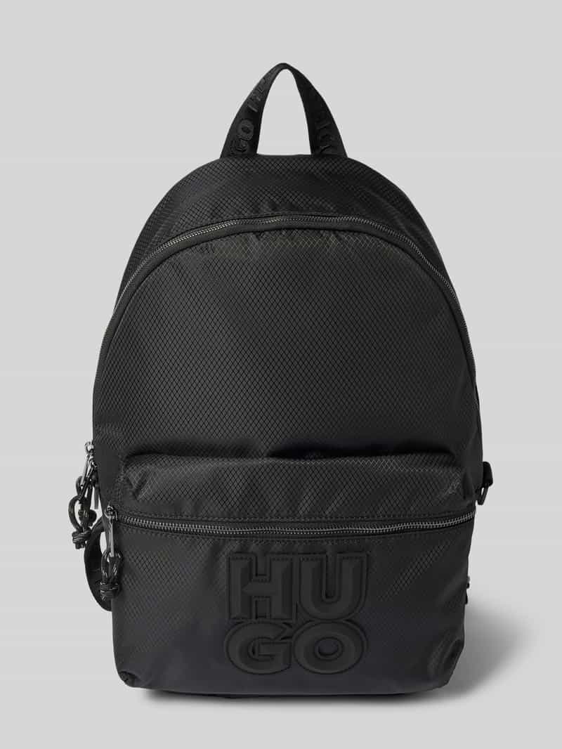 HUGO Rugzak met labelpatch model 'Malick'