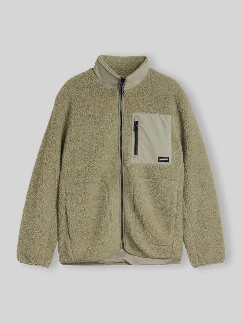 Tom Tailor Denim Teddyjack met borstzak