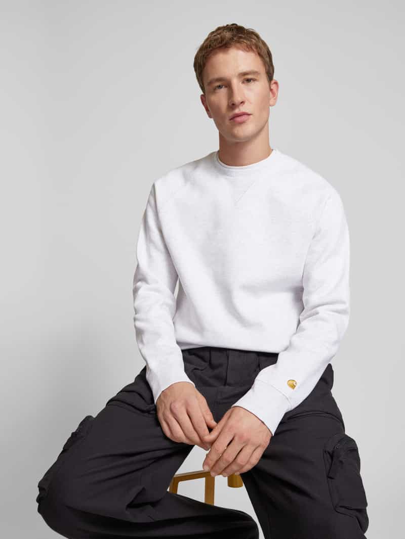 Carhartt Work In Progress Sweatshirt met ribboorden