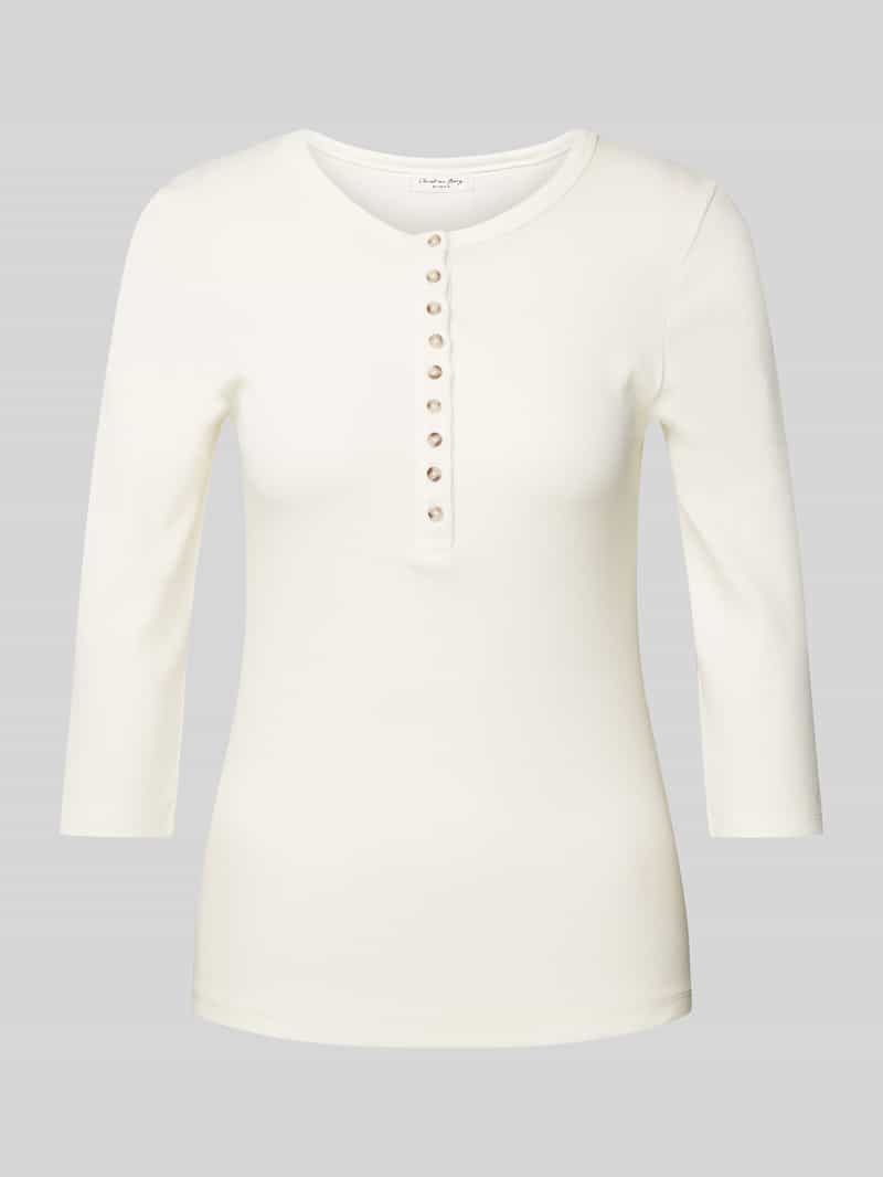 Christian Berg Woman Shirt met 3 4-mouwen