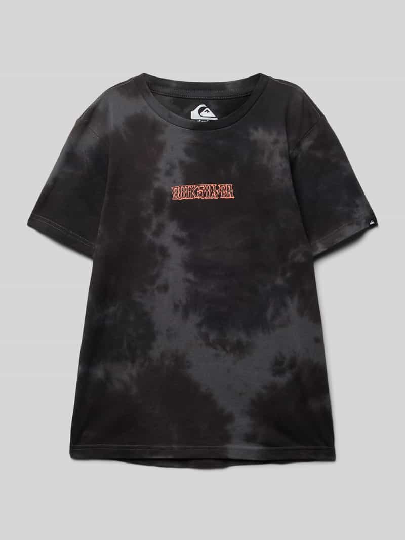 Quiksilver T-shirt met labelprint