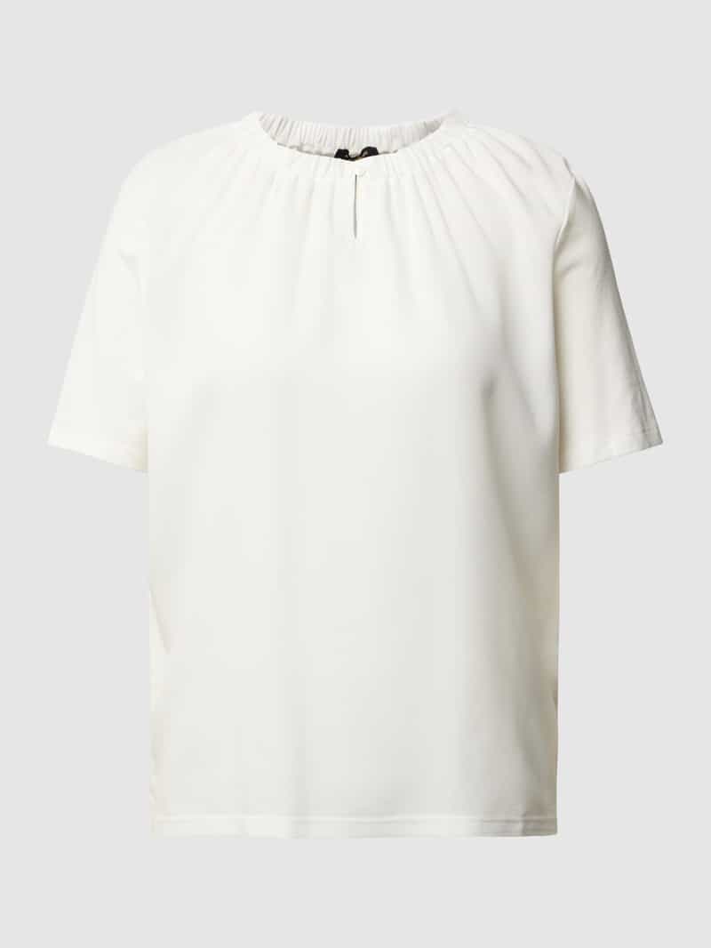 MORE & MORE T-shirt met plooien