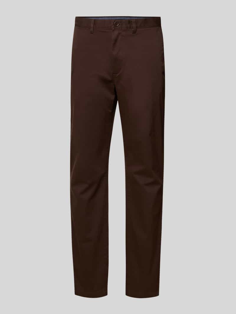 Tommy Hilfiger Straight leg chino van katoenmix model 'DENTON'