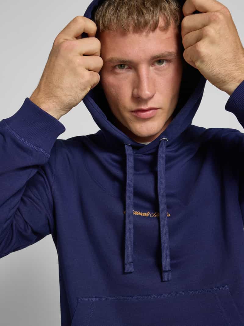 jack & jones Hoodie met kangoeroezak