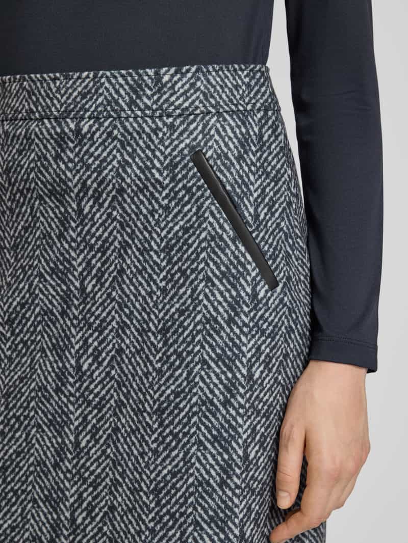 Christian Berg Woman Knielange rok met ritssluiting