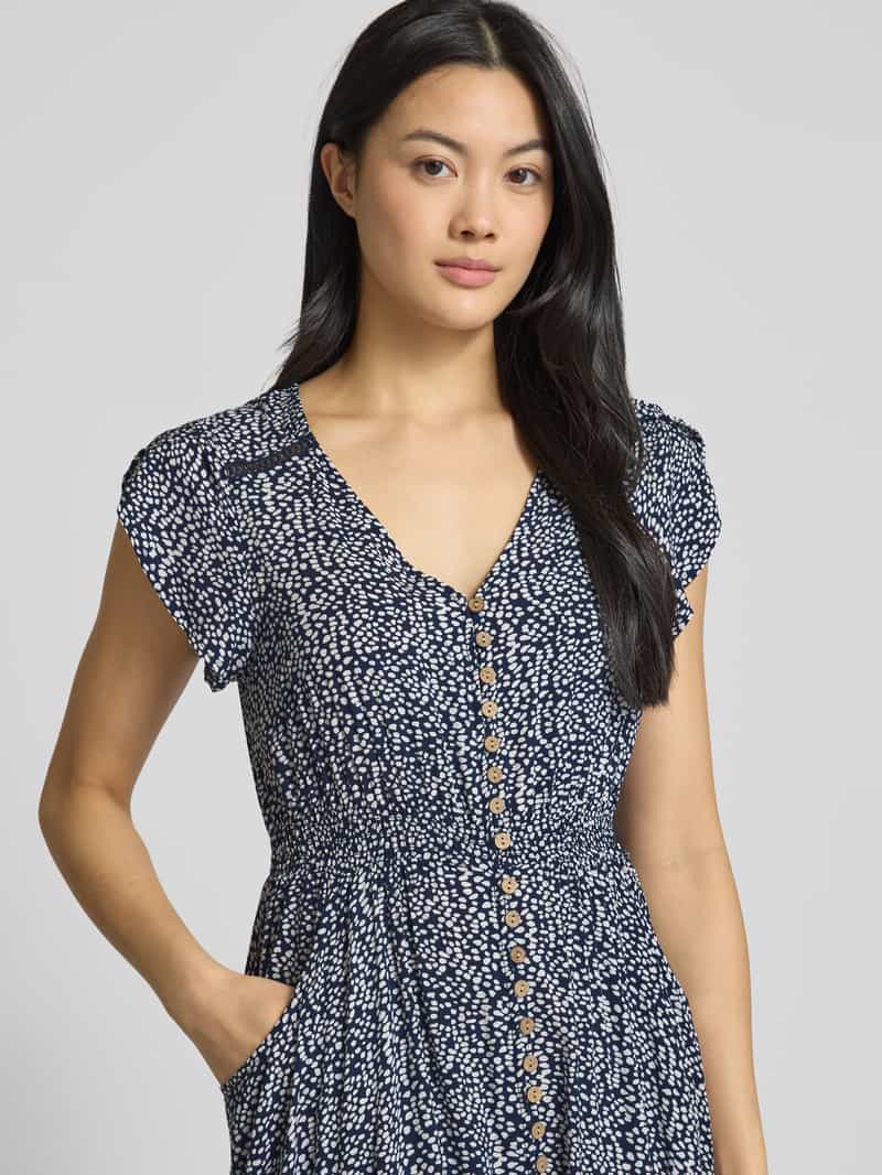 Apricot Midi-jurk met knoopsluiting