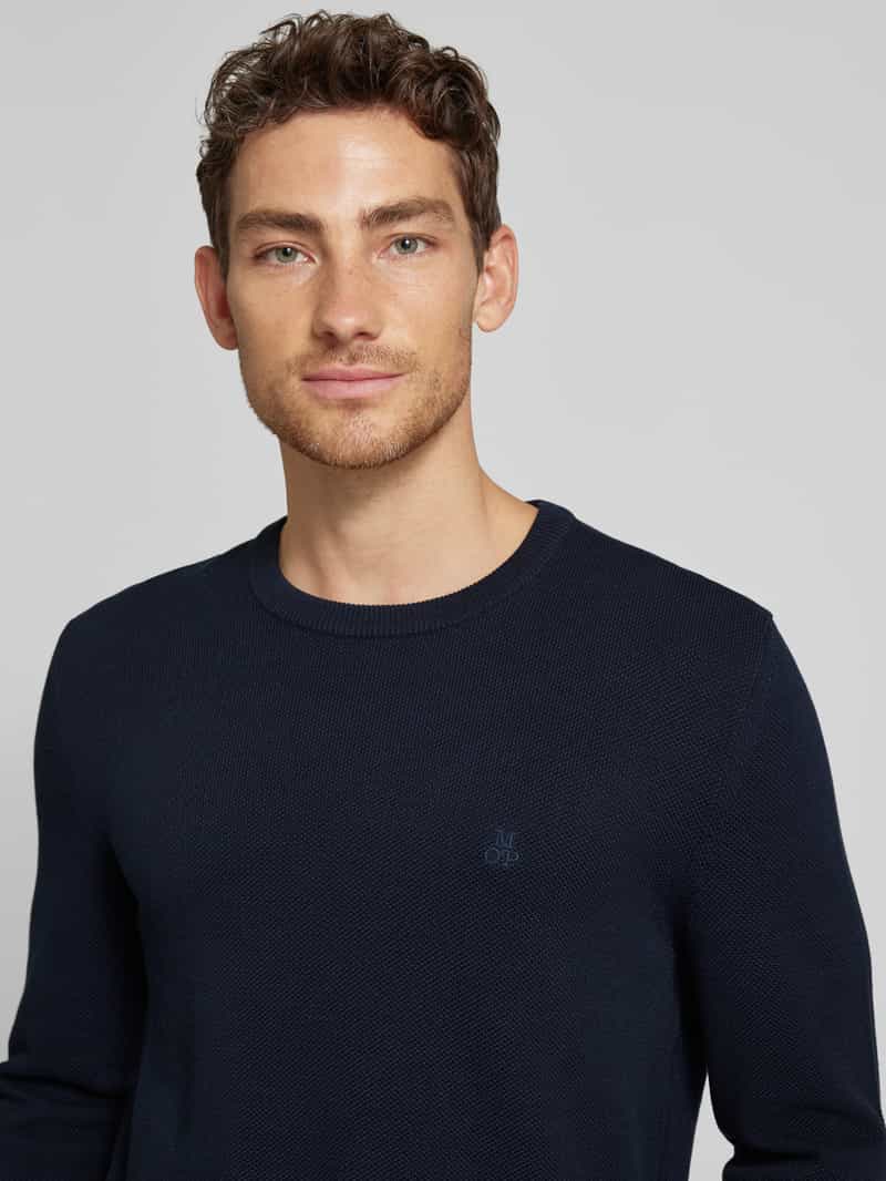 Marc O'Polo Gebreide pullover met structuurmotief