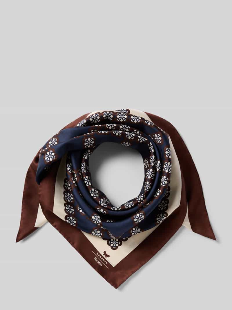Weekend Max Mara Zijden sjaal met all-over motief model 'ONESTO'