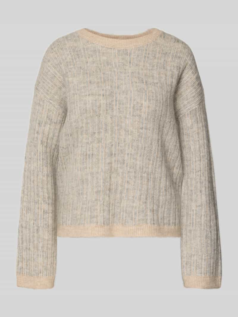 Selected Femme Relaxed fit pullover van wolmix met alpaca model 'FALVA'