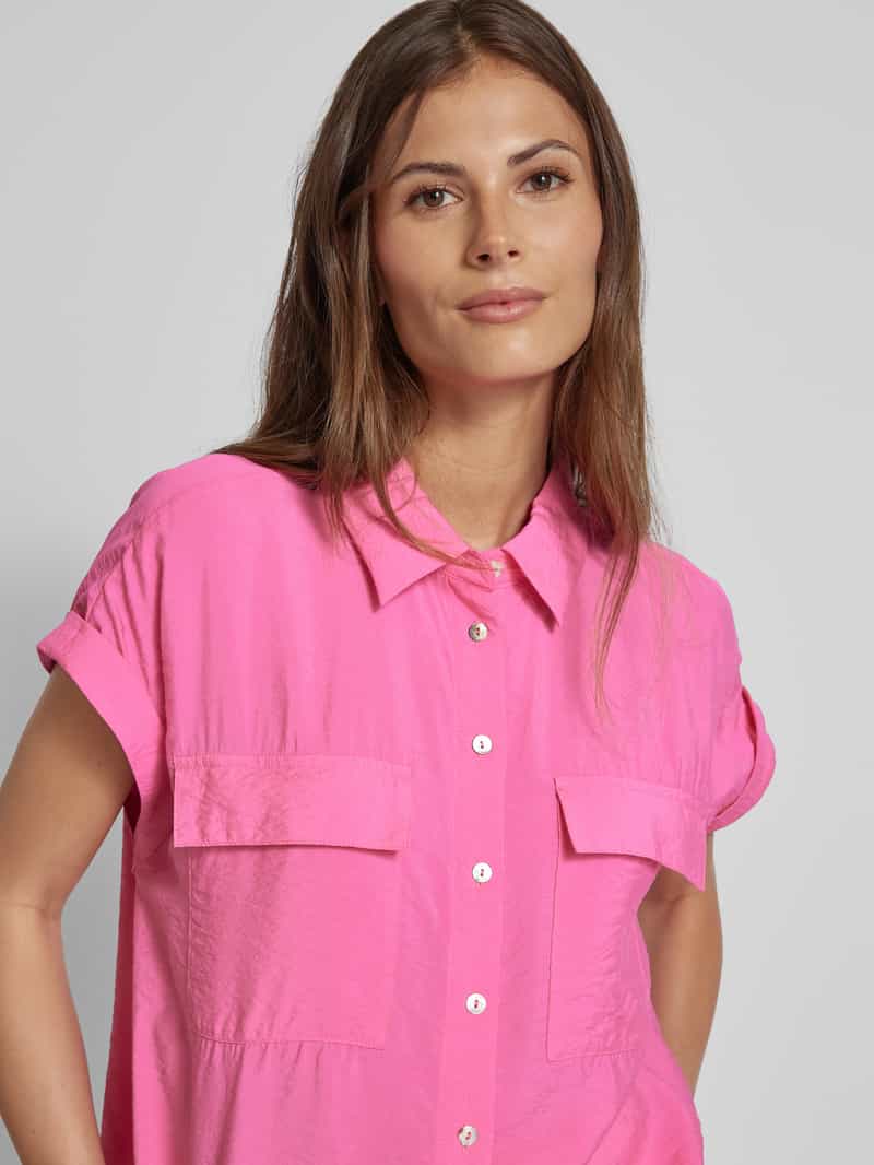 Opus Overhemdblouse met knoopsluiting model 'Fitara'