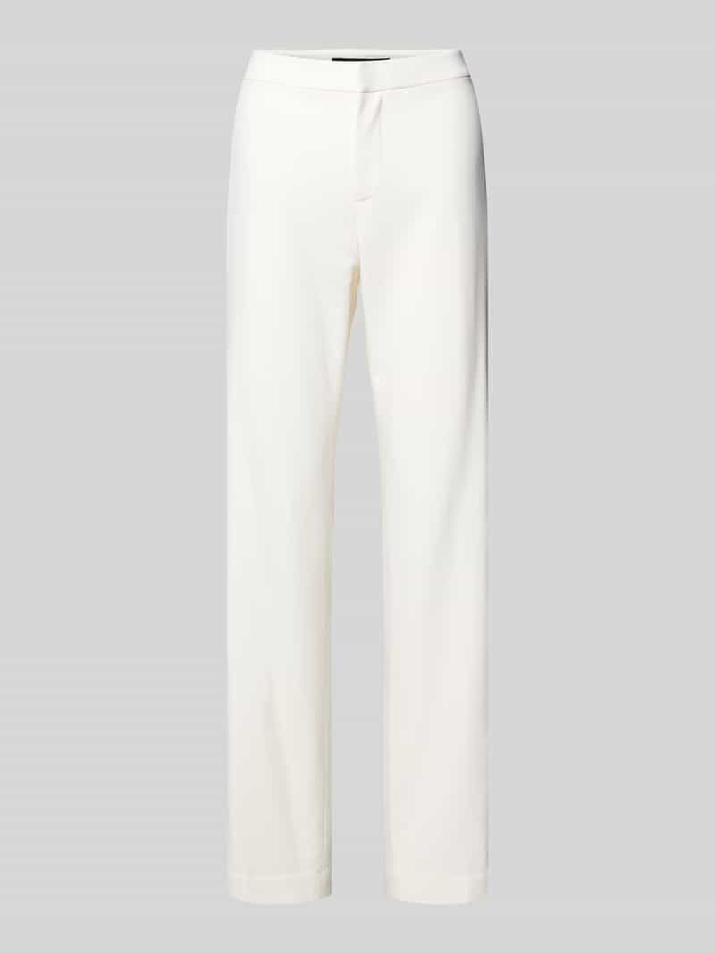 Lauren Ralph Lauren Straight leg stoffen broek met paspelzakken, model 'QUARTILLA'