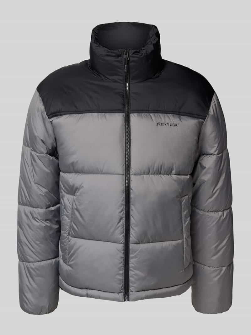 REVIEW Gewatteerd jack met labelprint