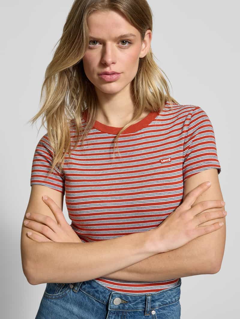 Levi's T-shirt met labelmotief