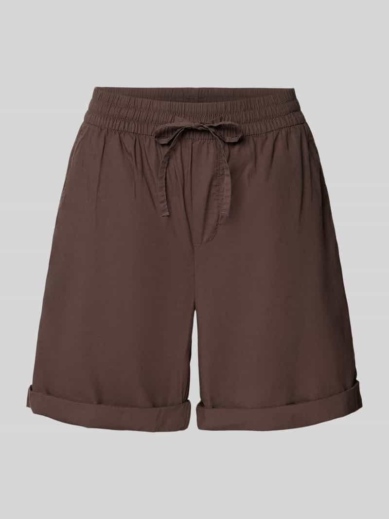 s.Oliver RED LABEL Relaxed fit korte broek van een mix van katoen en lyocell