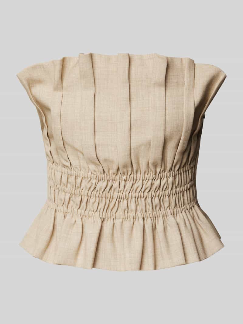 Gestuz Linnen top in strapless design