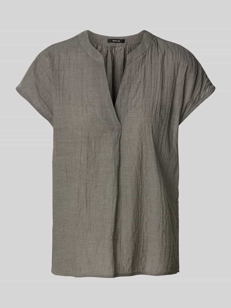 Opus Blouseshirt met V-hals model 'Famita'