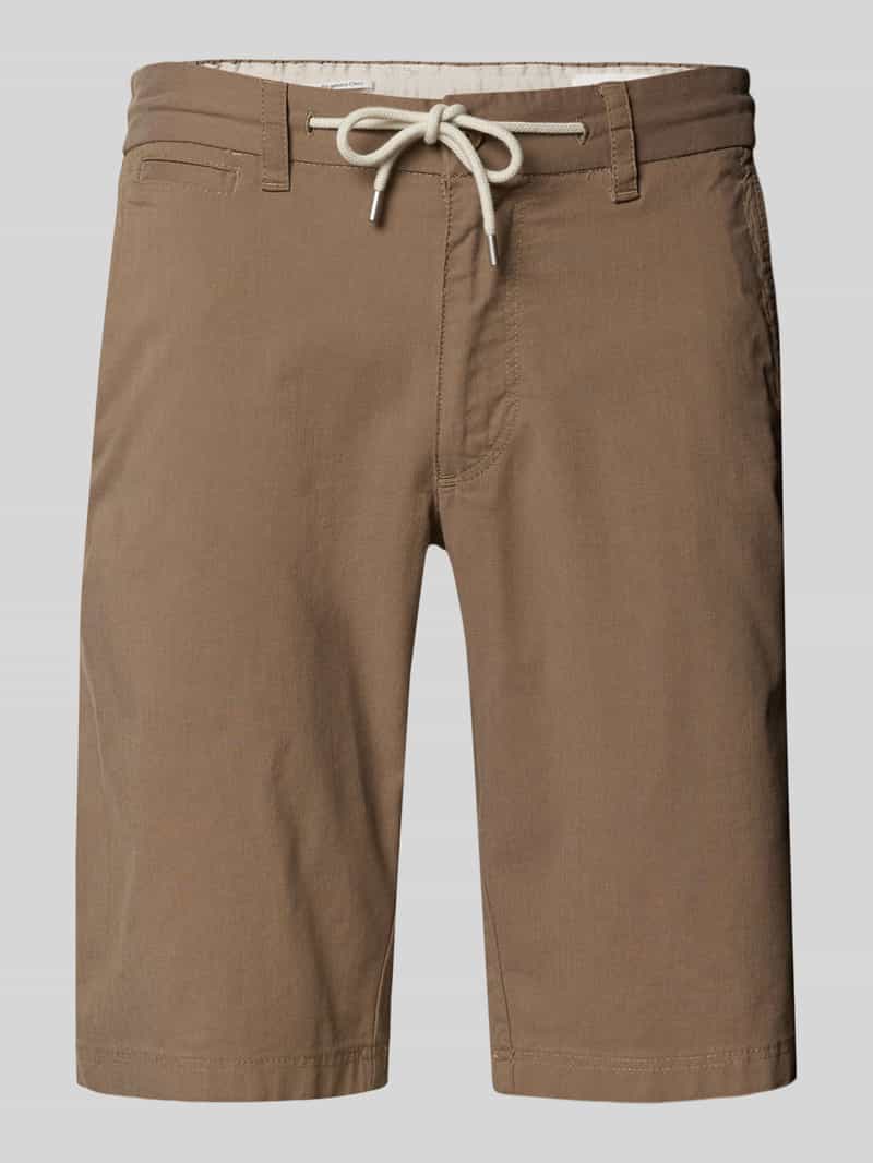 s.Oliver RED LABEL Regular fit korte chino van katoenmix