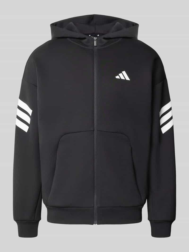adidas Sportswear Regular fit sweatjack met kangoeroezak