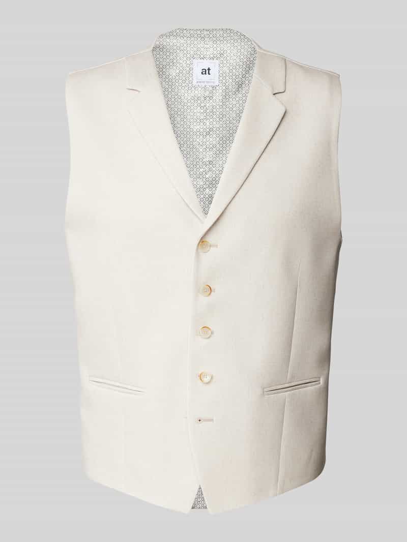 ATELIER TORINO Gilet met knoopsluiting