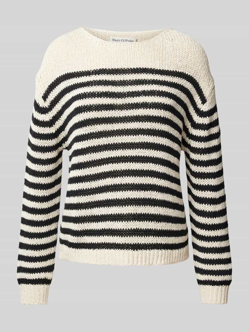 Marc O'Polo Comfort fit gebreide pullover van katoenmix