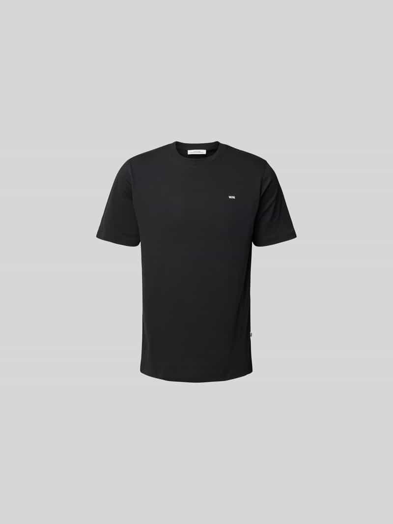 Wood T-shirt van zuiver katoen