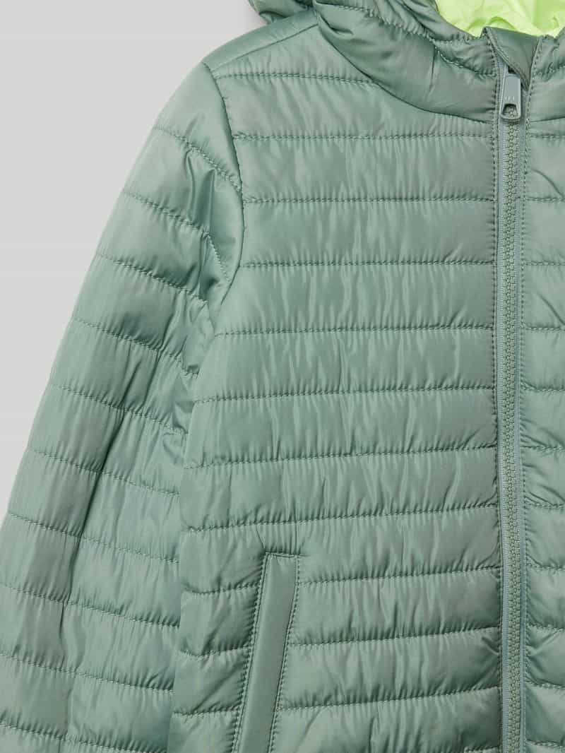 s.Oliver RED LABEL Gewatteerd regular fit jack met capuchon
