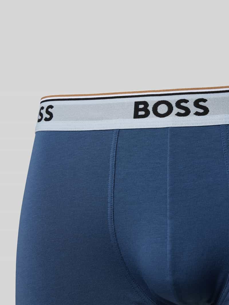 Boss Boxershort met elastische band met logo in een set van 3 stuks