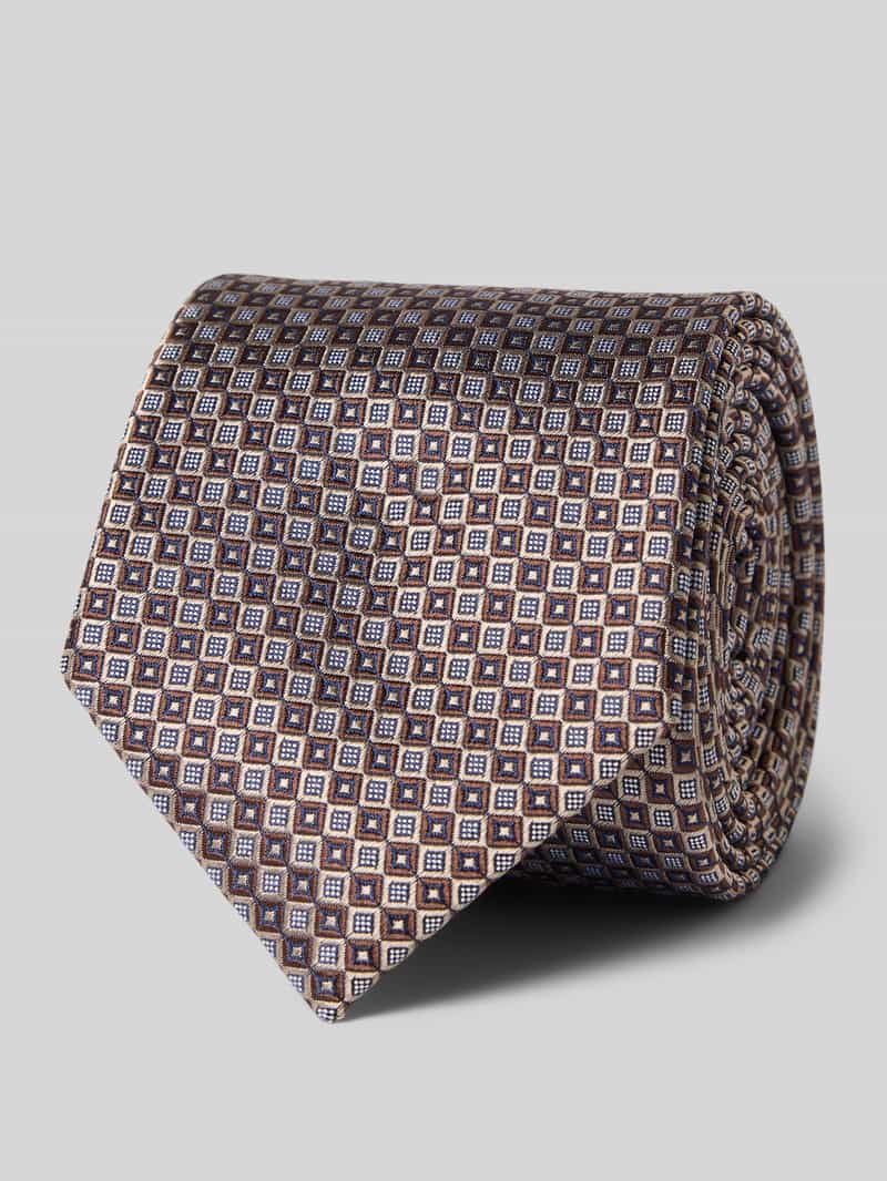 Prince Bowtie Zijden stropdas met statementpatch (7 cm)