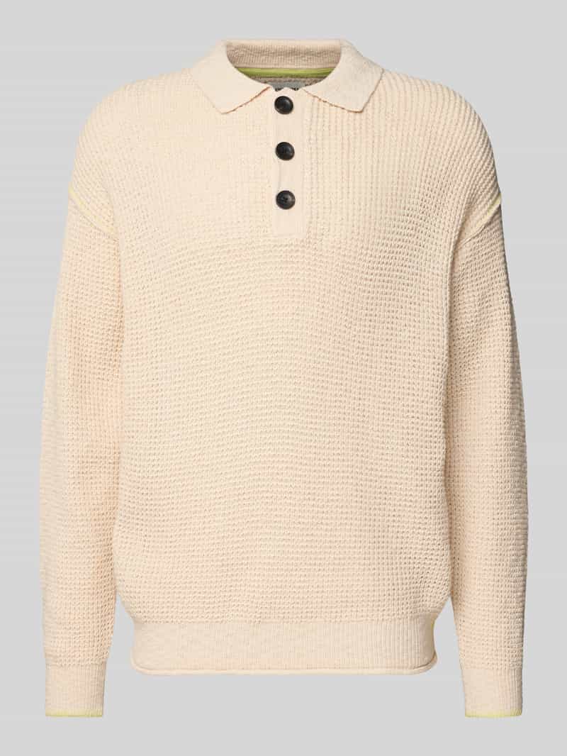 Scotch & Soda Gebreide pullover met linnen